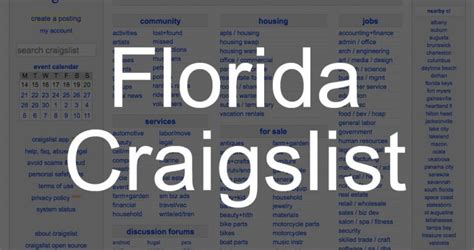 craigslist south florida